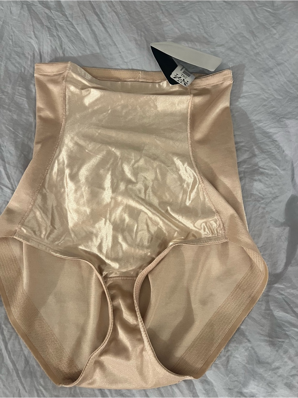 High-Waist Sculpting Briefs - Nude Blush
